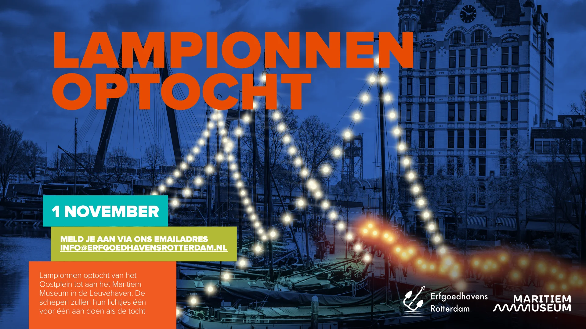Lampionnen Optocht Erfgoedhavens Rotterdam