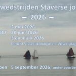 Zeilwedstrijd voor Staverse jollen in Oudega