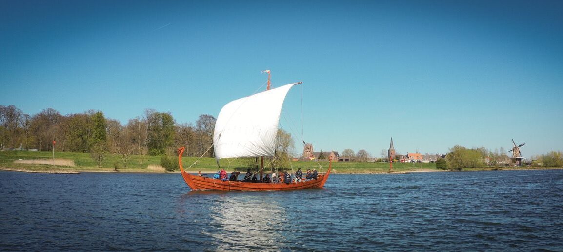 Rondje IJsselmeer met Vikingschip